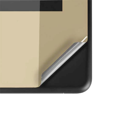 NFL New Orleans Saints Gold Performance Series Google Pixelbook Go Skin